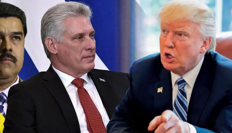 Estados Unidos asegura tener pruebas del tráfico de drogas entre Cuba y Venezuela