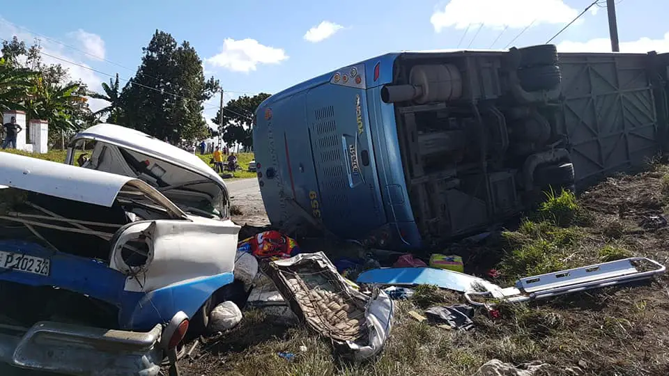 accidente de tránsito masivo Camagüey