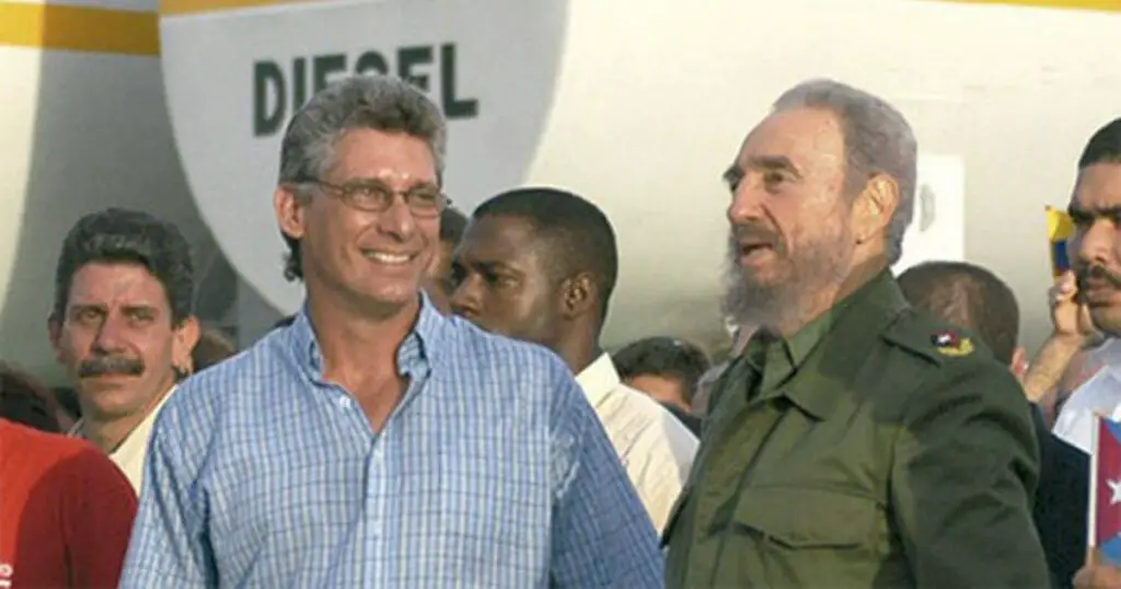 Díaz-Canel Fidel Castro