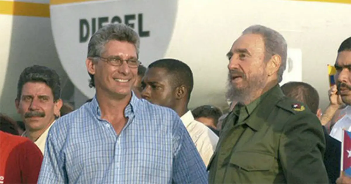 Díaz-Canel Fidel Castro