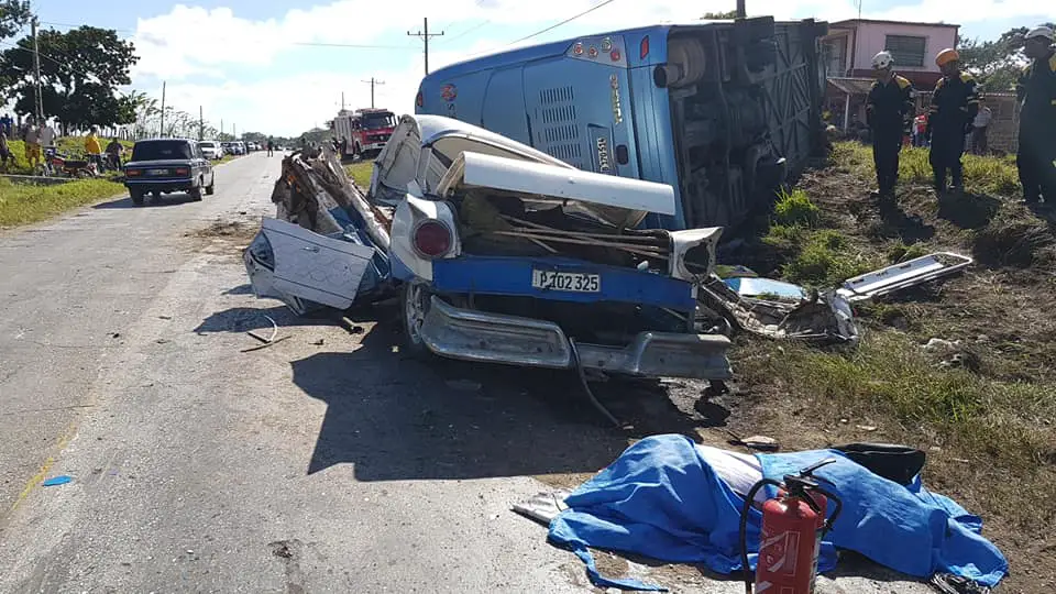 Accidente masivo Camagüey