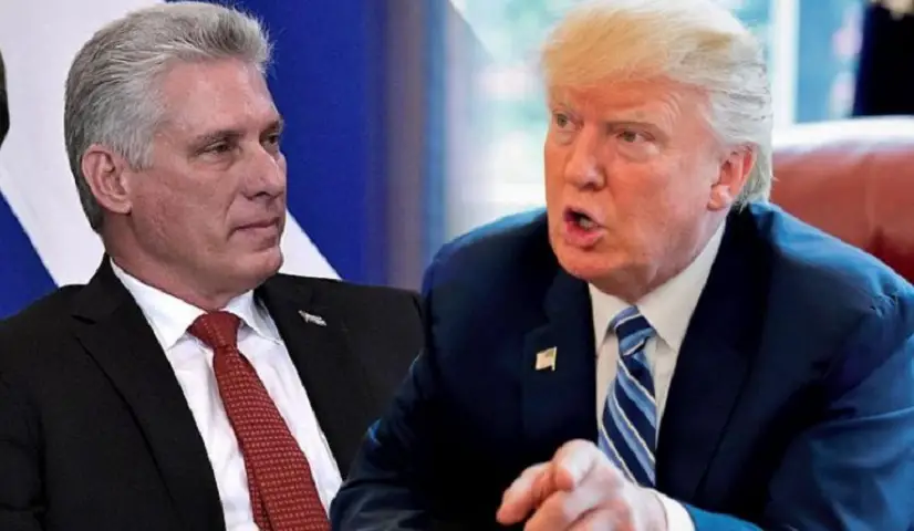 Díaz-Canel asegura que el presidente Donald Trump "se quedará con las ganas de escribir el epitafio de la Revolución"