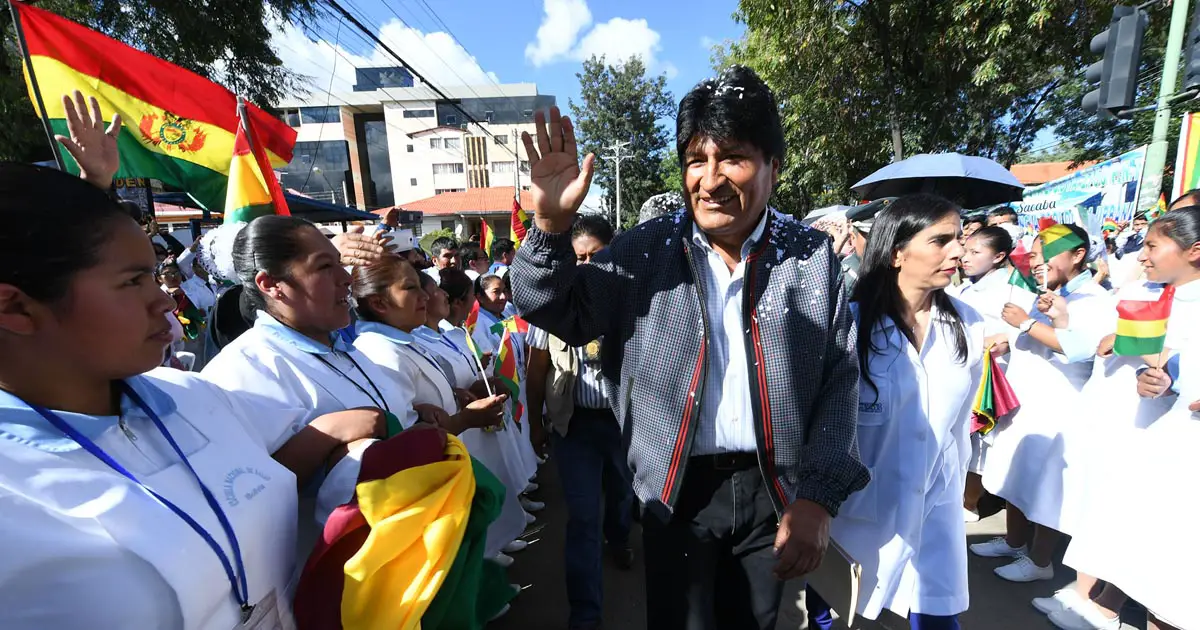 Evo Morales médicos