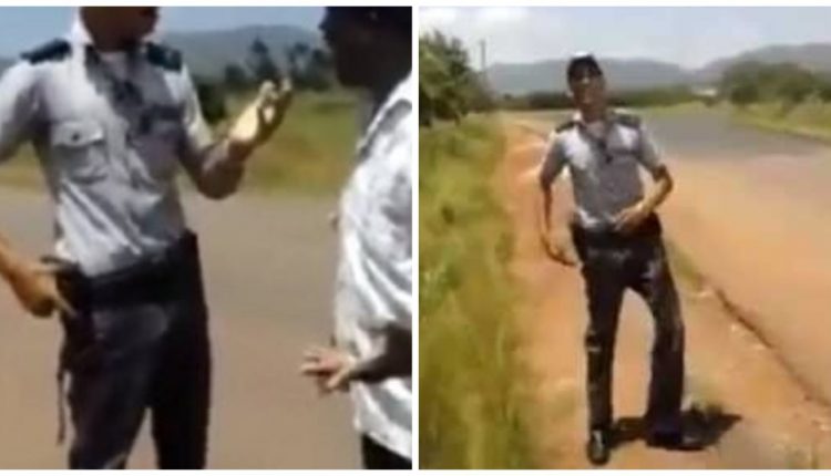 Policía pistola