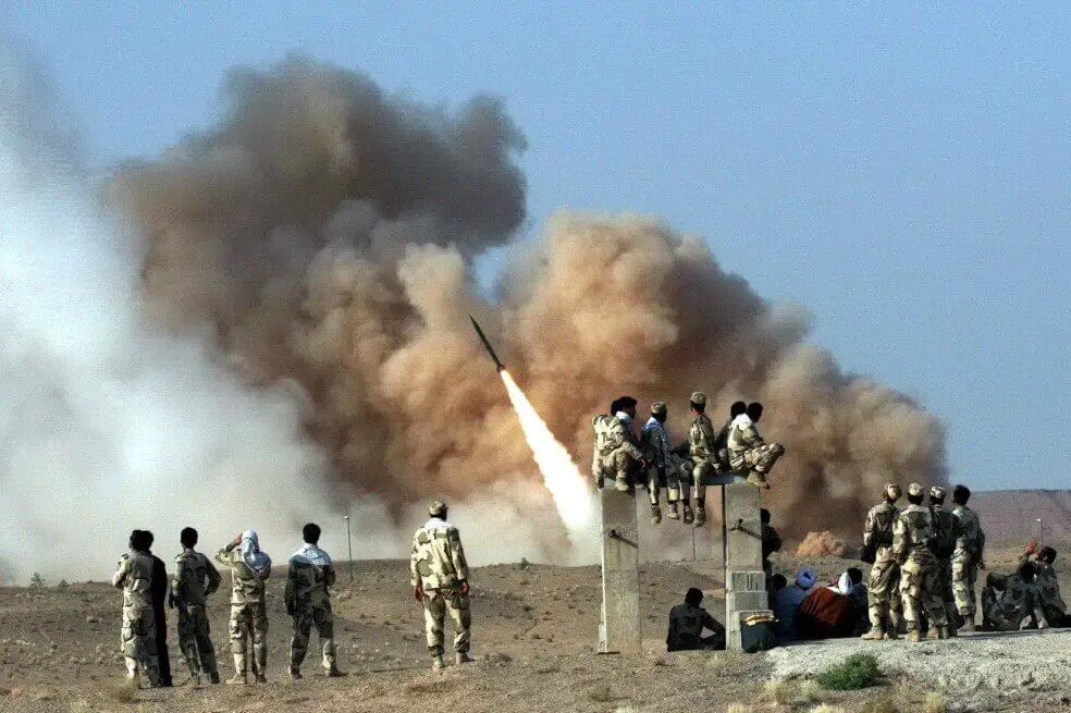 cohetes Irak