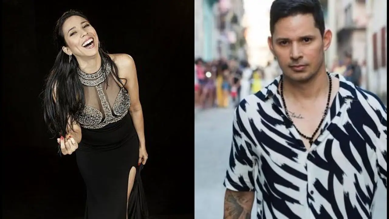 Leoni Torres y Yuliet Cruz celebran quince años de casados en Miami