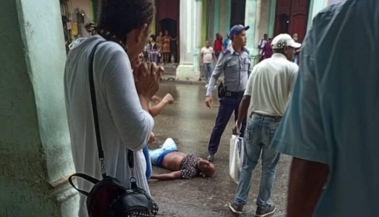 Revendedor atropellado en La Habana. Foto CiberCuba