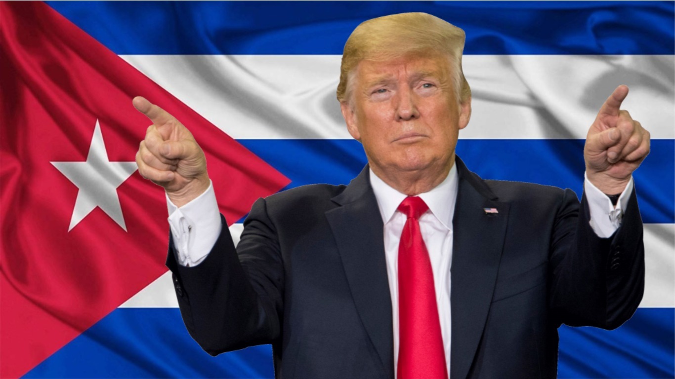 Presidente Donald Trump anuncia nuevas sanciones contra Cuba