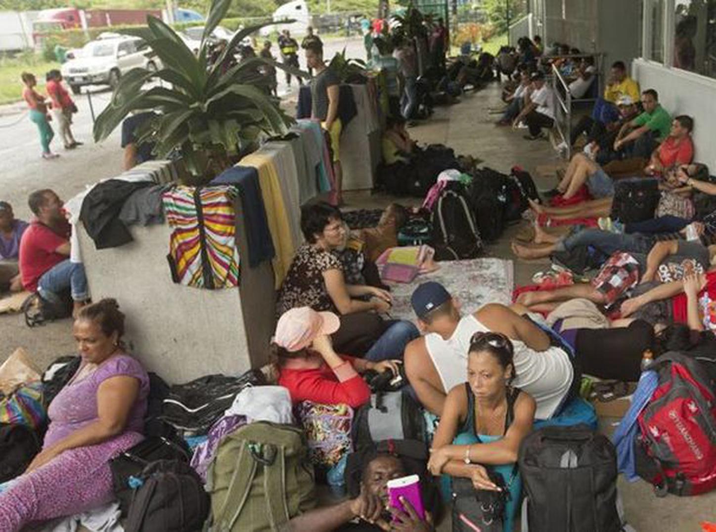 migrantes cubanos en México esperando asilo político en EEUU