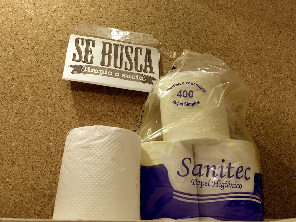 papel sanitario