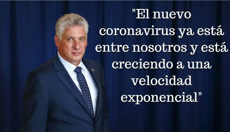Díaz-Canel coronavirus