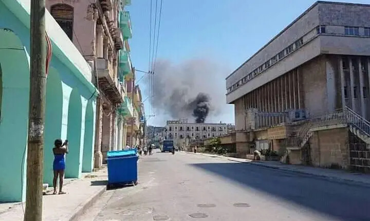 Explosión Centro Habana