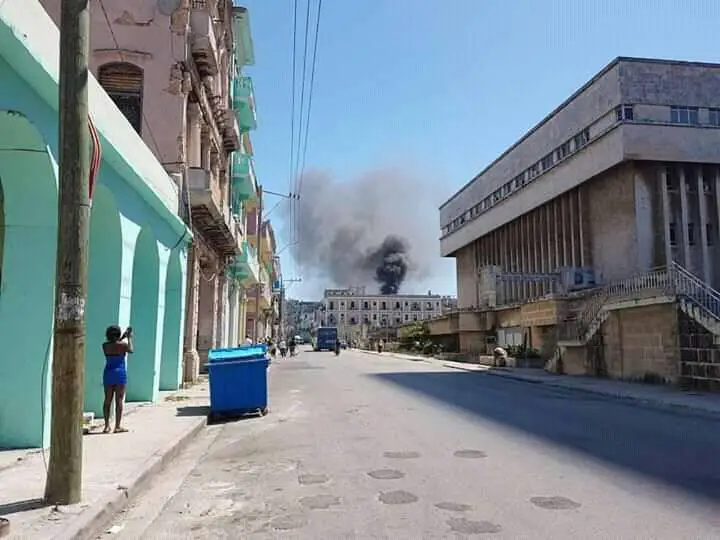 Explosión Centro Habana