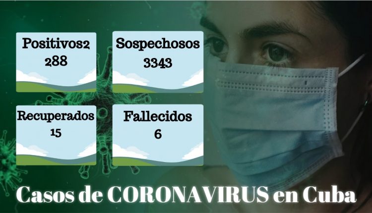 Cuba confirma 19 pacientes positivos al coronavirus, la cifra de casos asciende a 288