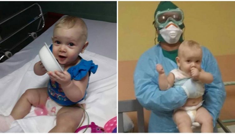 Sale de terapia intensiva bebé cubana de siete meses positivo al coronavirus en Matanzas
