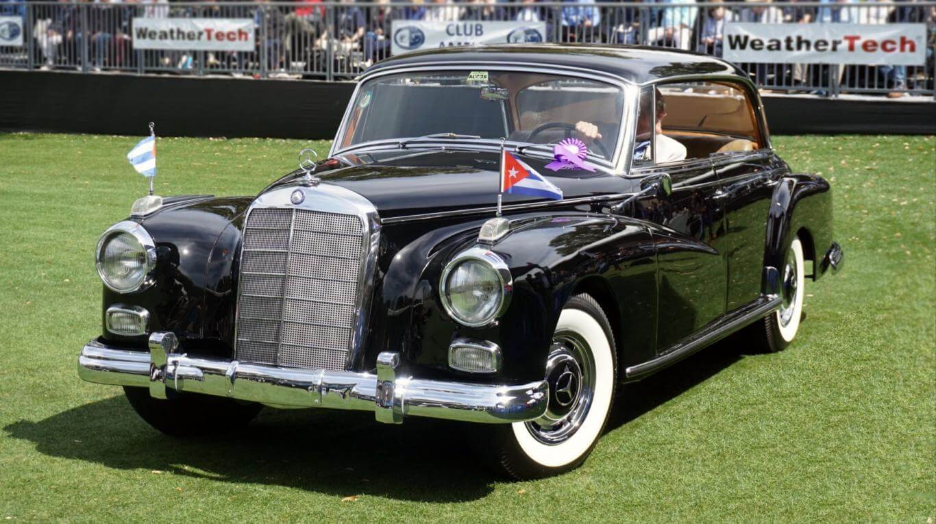 Así luce hoy este Mercedes Benz 300d “Adenauer” que primero perteneció a Fulgencio Batista y después a Fidel Castro