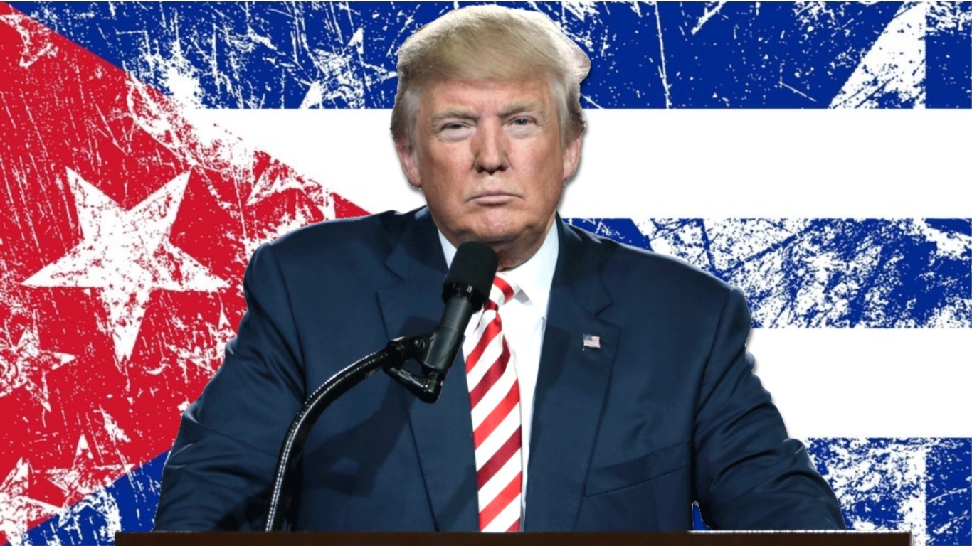 Trump asegura que si hubiese sido reelegido presidente ya el Gobierno cubano hubiese "caído de forma fácil y precisa"