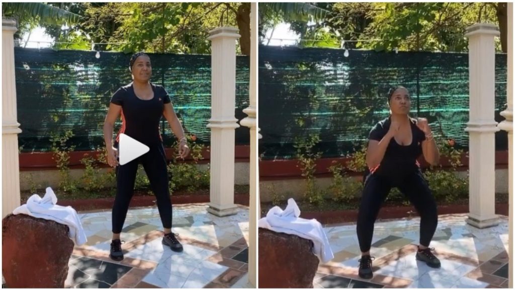 Haila, sin maquillaje y sin filtros, comparte sus rutinas de ejercicios con sus seguidores