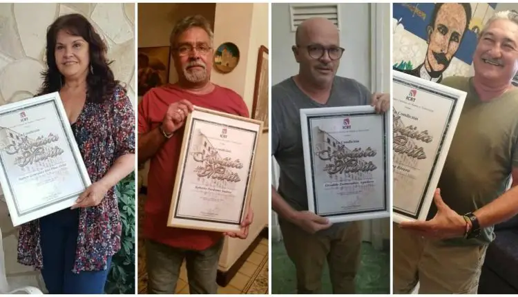 Reconocidos actores cubanos fueron galardonados como Artistas de Mérito de la Radio y la Televisión