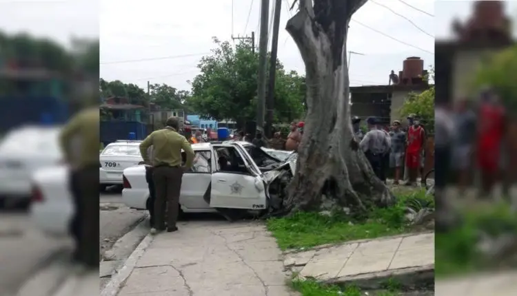 Accidente de tránsito en La Habana termina con dos policías muertos