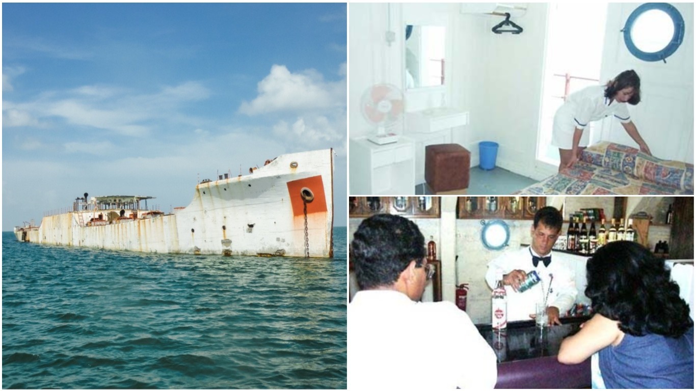 Buque San Pasqual, el curioso barco de hormigón que sirvió como hotel en Cuba