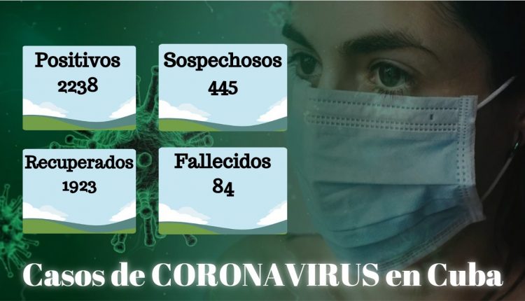 Cuba confirma 5 pacientes positivos al coronavirus y 21 altas médicas