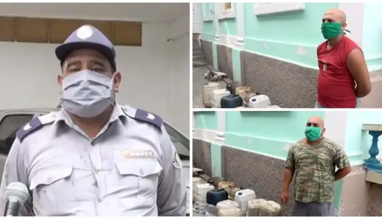 Operativo policial en Santiago de Cuba descubre cargamento de aceite robado