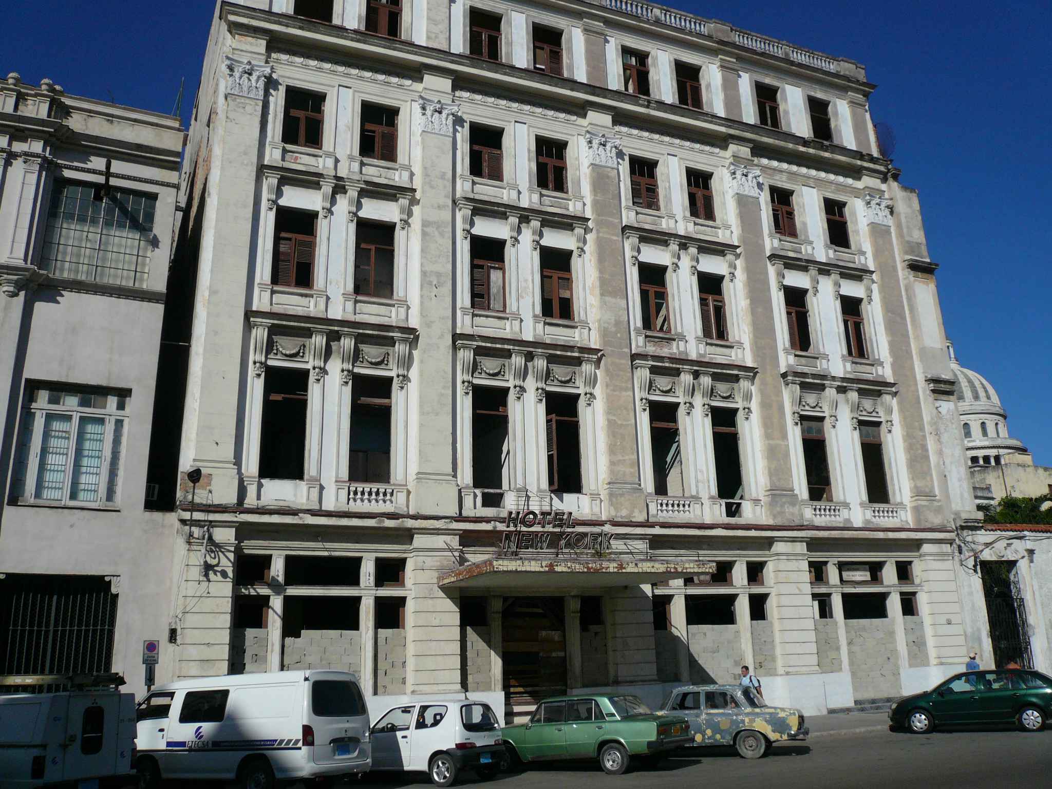 Hotel Nueva York, del gran lujo a la destrucción y el olvido en La Habana