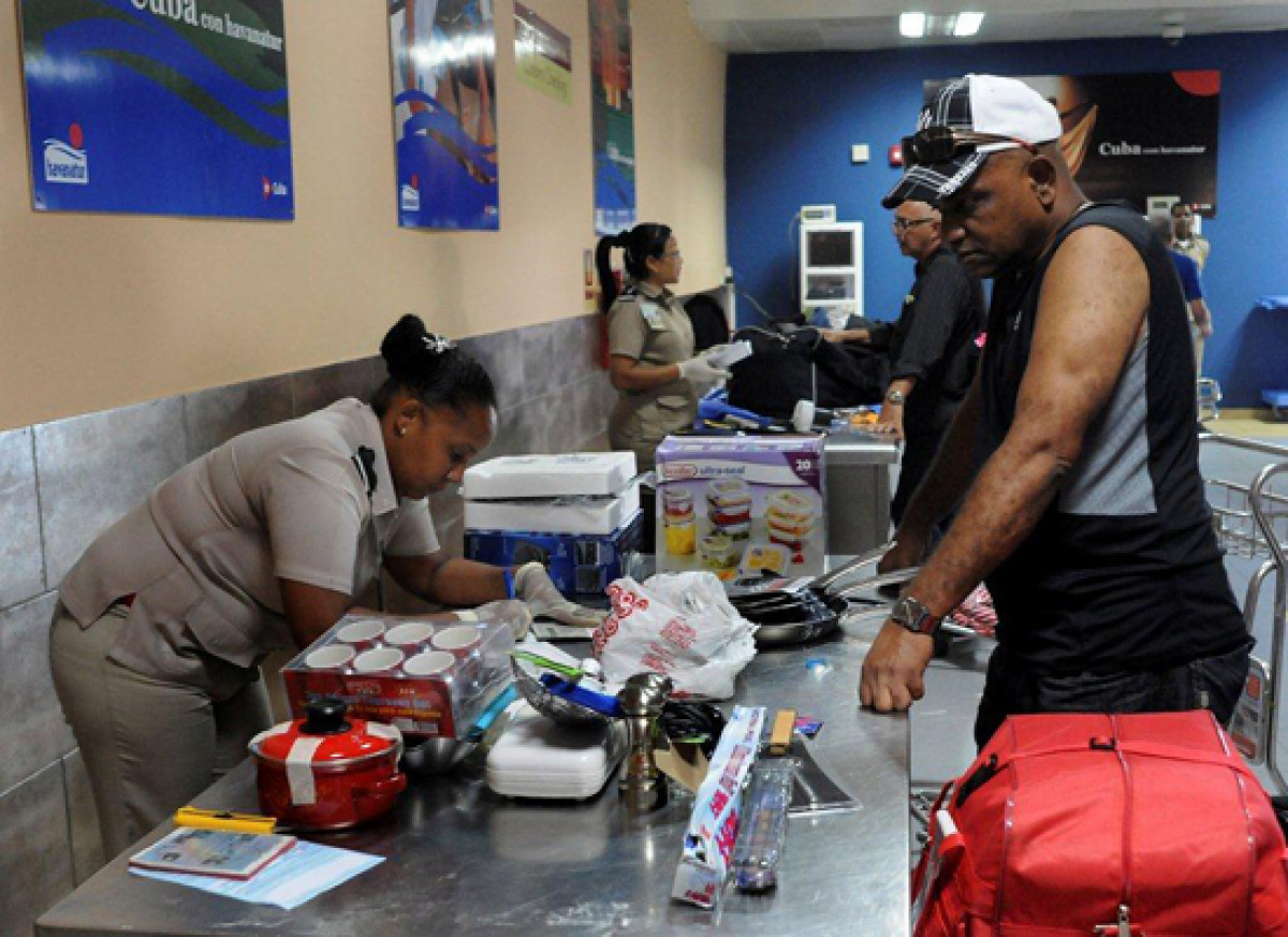 CC, las iniciales con las que la Aduana marca en Cuba tu equipaje para un posible decomiso