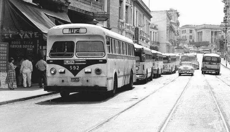 Sabes que en la década de 1950 circulaban en La Habana 2000 ómnibus, el triple de los que existen hoy