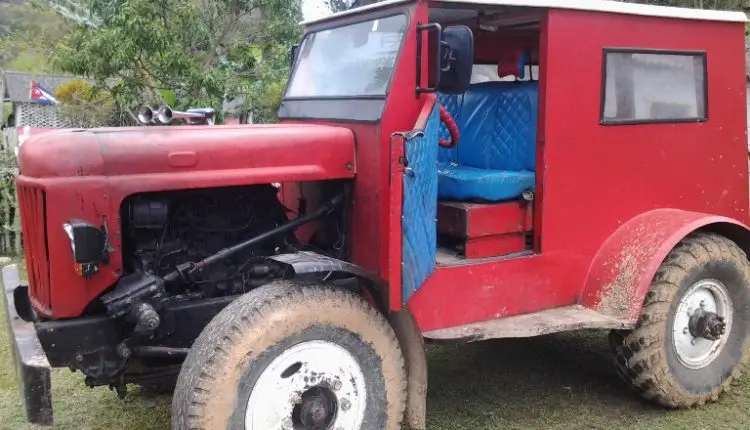 Tractojeep, el nuevo invento cubano nacido de la necesidad