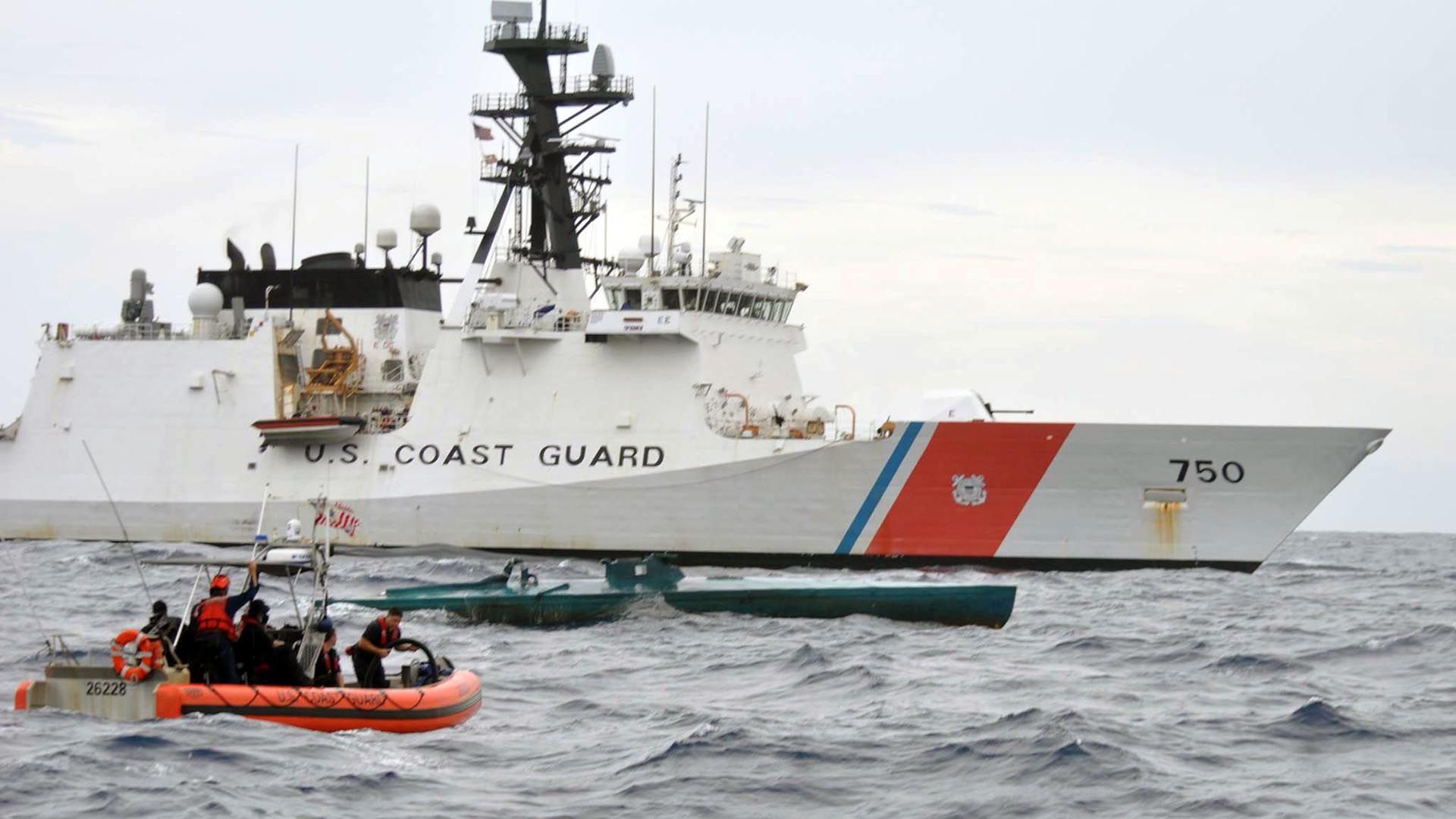 Guardia costera de Estados Unidos intercepta dos balseros cerca de las costas de Florida