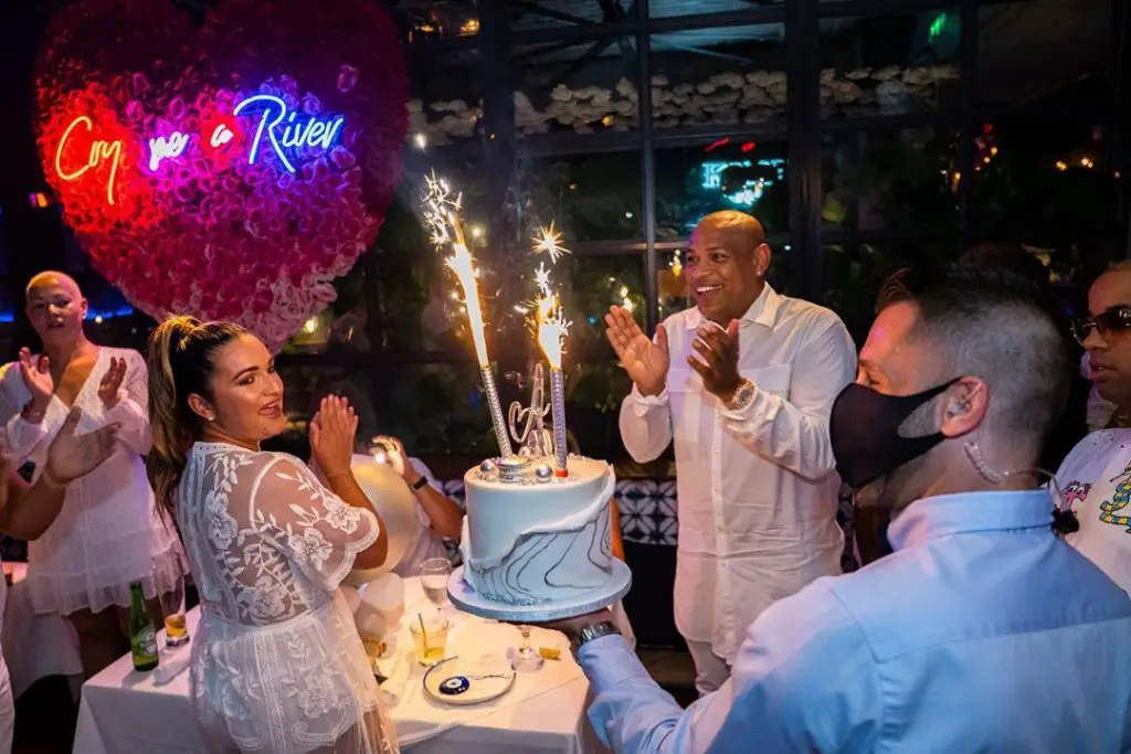 Tremenda gozadera!! Así fue el cumpleaños de Alexander Delgado en Miami