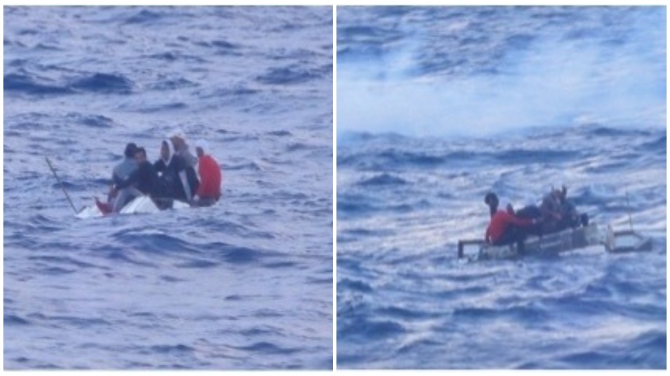 Guardia Costera de EEUU repatria grupo de balseros cubanos atrapados hace unos días en alta mar