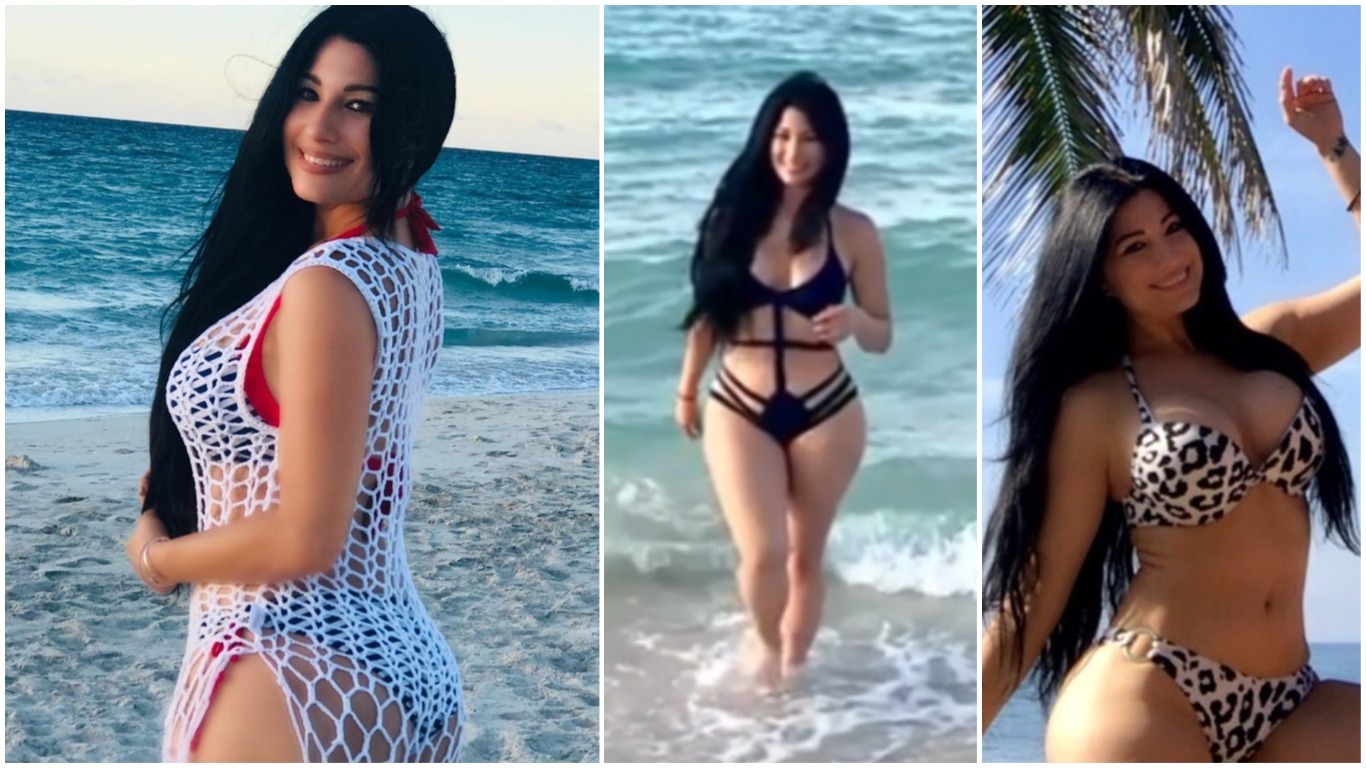 La actriz cubana Heidy González derrite el Instagram con su espectacular posado en bikini