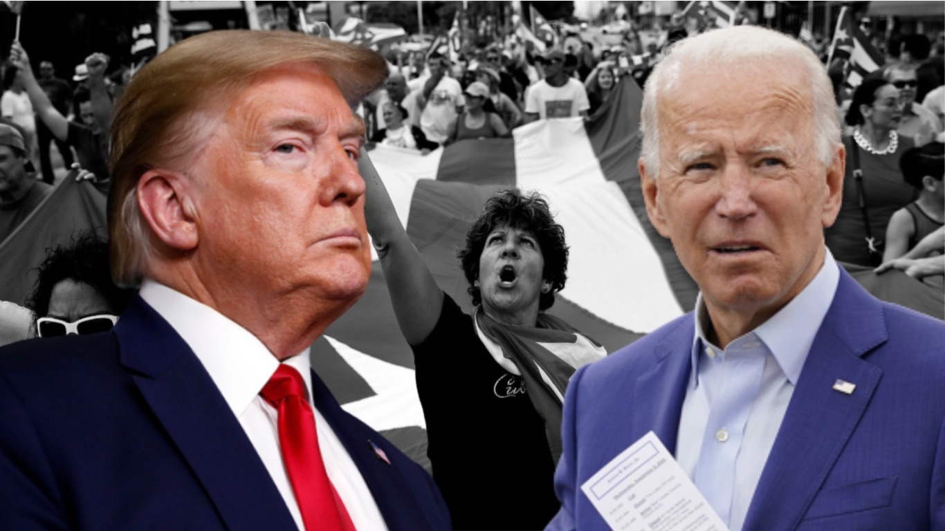 Trump llama a Biden una "marioneta de los Castro" a solo horas de que Estados Unidos decida quién será su próximo presidente