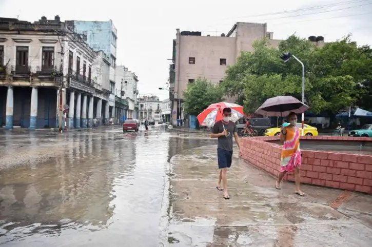 Depresión tropical al sur de Cuba deja lluvias y tormentas eléctricas a lo largo de toda la Isla