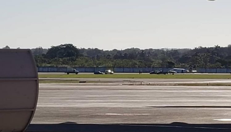 Se accidenta avión de Cubana de Aviación que cubría la ruta Nueva Gerona - La Habana