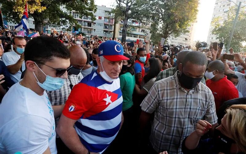 Díaz-Canel advierte a los cubanos que las autoridades no permitirán el mínimo incumplimiento de las medidas sanitarias pues el país vive el peor momento de la pandemia