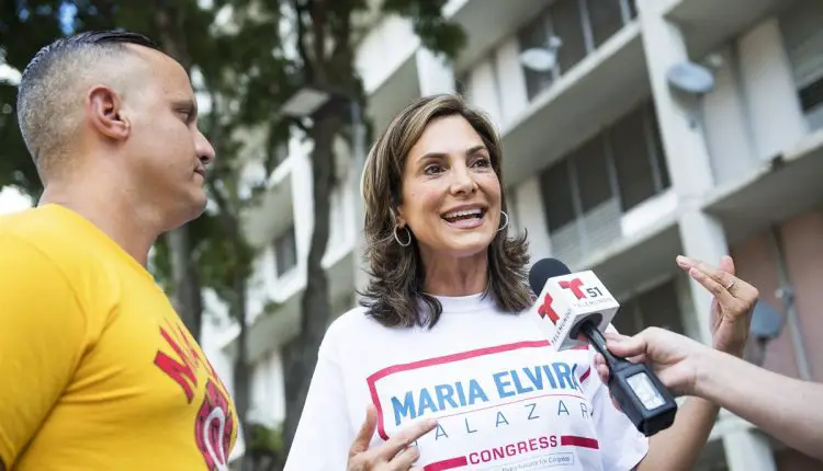 La cubanoamericana María Elvira Salazar anuncia que formará una "escuadra de republicanos" para luchar contra la "pesadilla socialista de Fidel Castro"