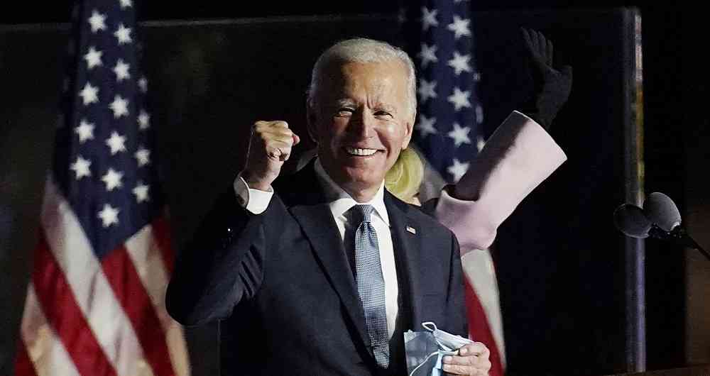 Estas fueron las primeras palabras de Joe Biden tras conocer que había resultado electo presidente de Estados Unidos