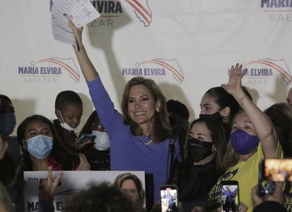 La cubanoamericana María Elvira Salazar aseguró hoy que dedicará su labor en el Congreso de EEUU a luchar contra 