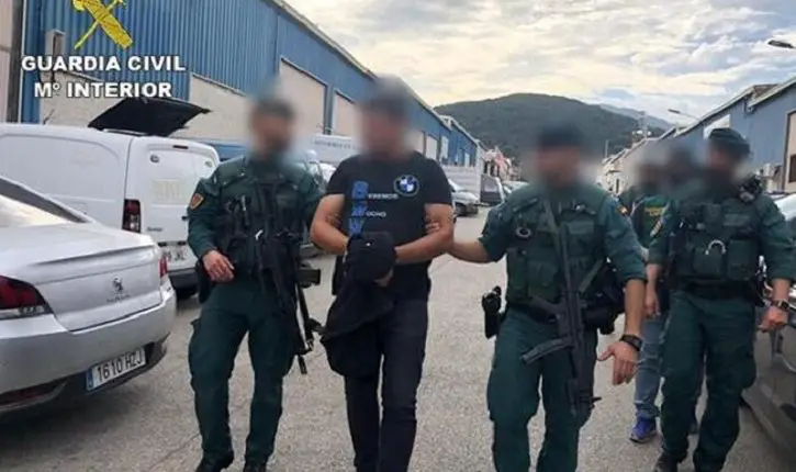 Cubano es arrestado en España con 7 kilogramos de cocaína de gran pureza