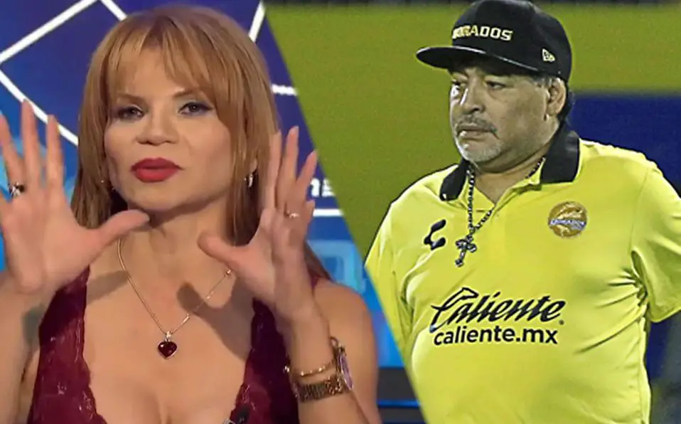 La famosa pitonisa cubana Mhoni Vidente predijo hace unos días la muerte de Maradona