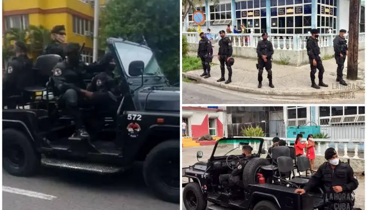 Gobierno cubano despliega sus tropas antimotines en La Habana ante amenazas de un estallido social y sabotajes en tiendas en MLC