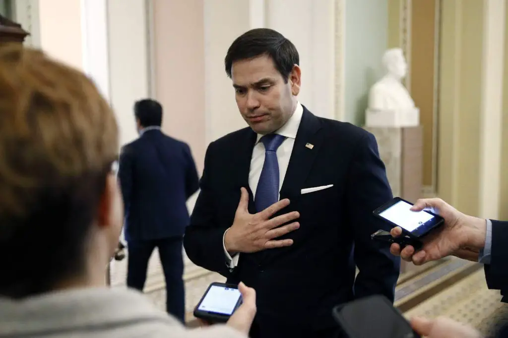 Senador cubanoamericano Marco Rubio califica lo ocurrido en el Washington como "uno de los días más tristes de la historia" de EEUU