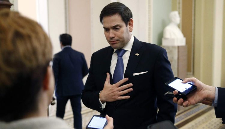 Senador cubanoamericano Marco Rubio califica lo ocurrido en el Washington como "uno de los días más tristes de la historia" de EEUU