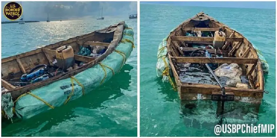 Balsa donde viajaban siete cubanos se hunde poco antes de llegar a tierra, en los catos de Florida