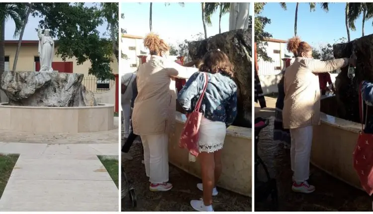La curiosa fuente de agua milagrosa del Santuario de San Lázaro en La Habana