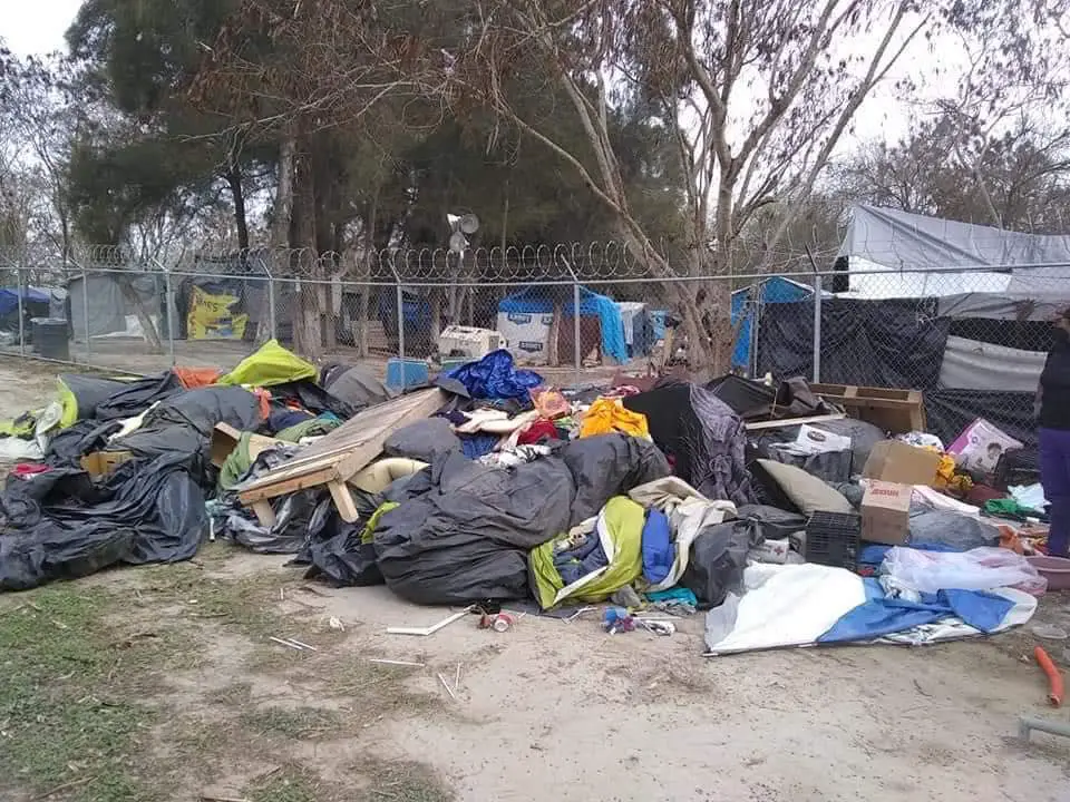 Desactivan el mayor campamento de migrantes cubanos que existía en la frontera de México con Estados Unidos